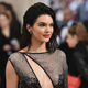 Jenner wearing La Perla at the 2017 Met Ball / Image via Getty